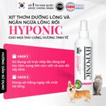 Xịt thơm dưỡng lông và ngăn ngừa lông rối HYPONIC dành cho thú cưng, hương tinh tế